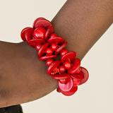 red bracelet